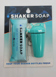 SHAKER SOAP KEY CHAIN - TURQUOISE